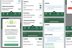 Hungarian post app redesign